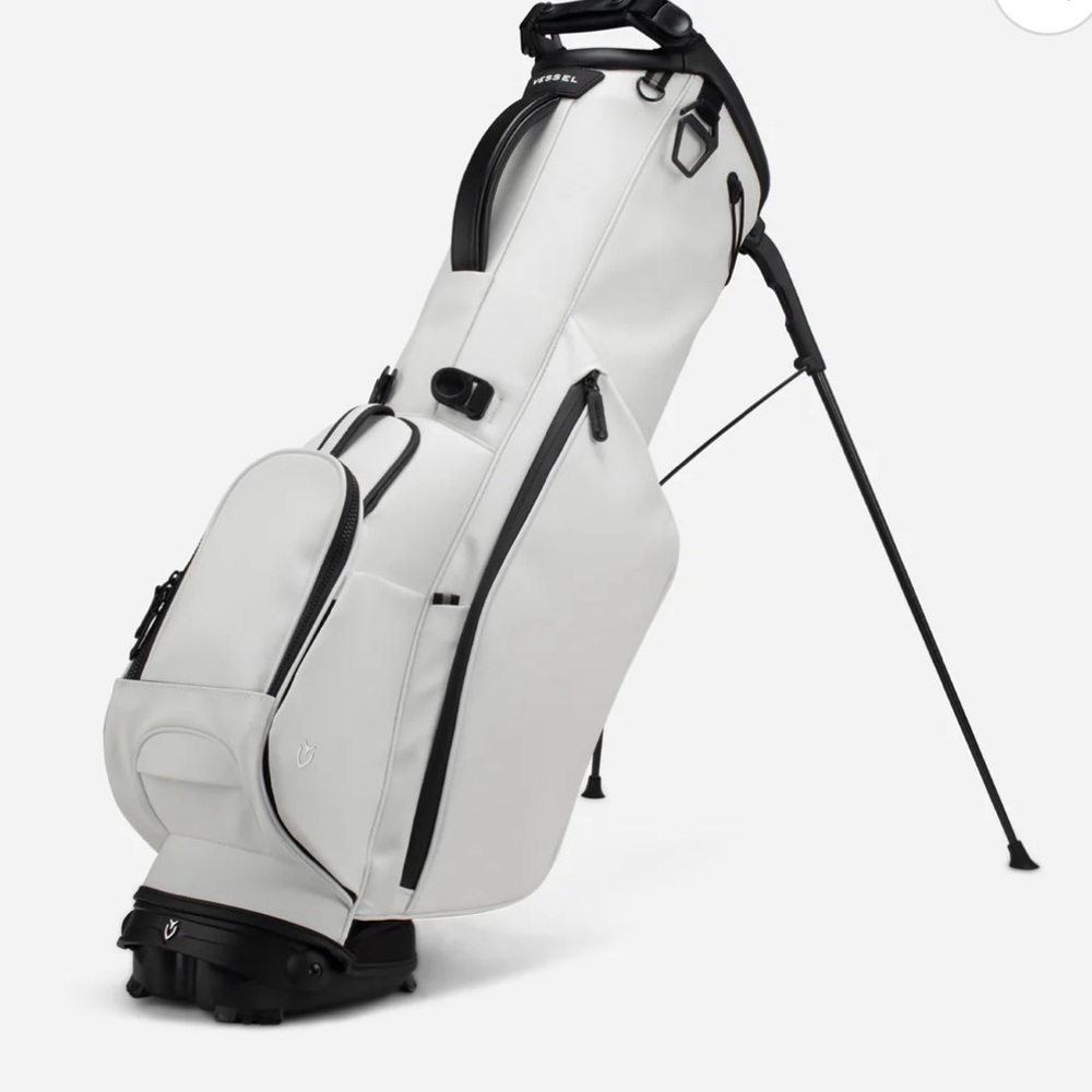 Vessel Golf VLX 2.0 Stand gray bag. White pictured but one for sale is gray.